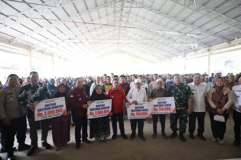 Program Bansos Santunan LANSIA dan Bantuan Kematian telah dilakukan sejak tahun 2021-2025