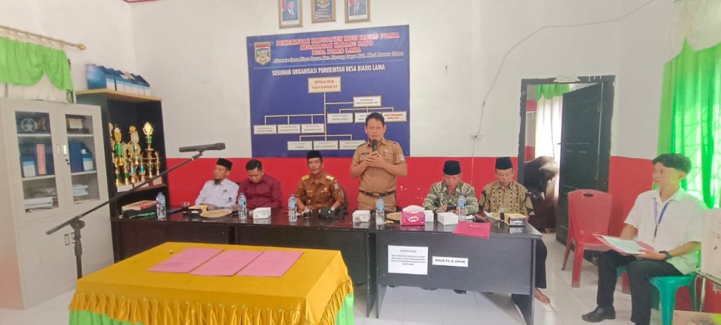 PELANTIKAN PERANGKAT DESA BIARO LAMA